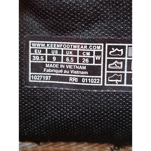 Keen Nxis Evo Mid Waterproof | Women's size 9 Magnet / Ipanema - Picture 11 of 13